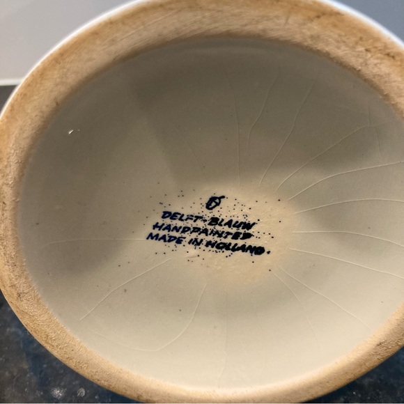 Delft Blue Vase Hand Painted - Picture 6 of 9